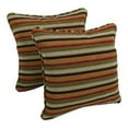 thumbnail image 3 of Blazing Needles 18-inch Patterned Jacquard Chenille Square Throw Pillows (Set of 2), 3 of 3