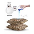 thumbnail image 5 of Waterproof Outdoor Throw Pillows with Inserts 12"x20" Set of 2,Brown Boho Soft Decorative Pillowcases for Couch Bedroom,Retro Western Rustic Ethnic Tribal Patterns Pillow Covers for Sofa Living Room, 5 of 8