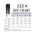 thumbnail image 3 of UUE 25"Inseam Black Workout leggins high waisted,black workout Yoga pants with inner pockets for women, 3 of 6