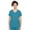 Blue Daisy, variant on Purple Label Women's Juliet 2-Pocket Scrub Top
