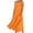 Orange, variant on FAIWAD Summer Dresses for Women Casual Linen Dress Sleeveless Flowy Maxi Sundress Solid Color Beach Tank Dress