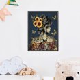 thumbnail image 5 of Cuadros Decorativos Pintura de arte de punto de cruz completo 11CT estampado de flores bordado adorno montado en la pared JShteea Nuevos Originales, 5 of 5