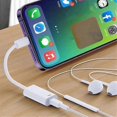 thumbnail image 3 of USB C Male to for Interfac Female Cable Converter Support Charging+Headphone+Call+Data Transmission, 3 of 5