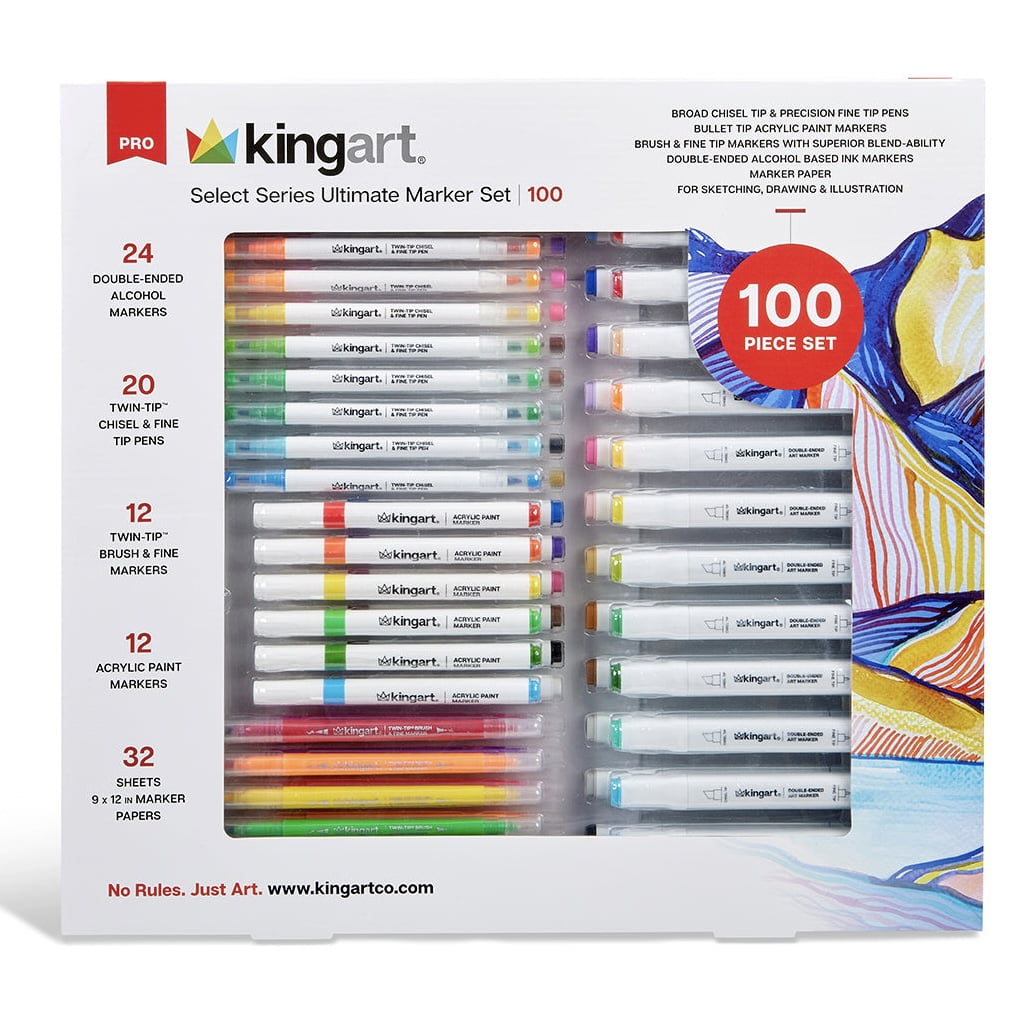 Royal & Langnickel Azure™ Marker Set - Basic Colors - Walmart.com