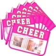 thumbnail image 1 of Bolsa de cosméticos Kacctyen Cheer Rose Red, 6 unidades, para mujeres y niñas, 1 of 6