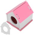 thumbnail image 1 of Cabaña viva para hámster, casa divertida de madera para hámster, cabaña para hámster, casas para hámster para mascotas, grado profesional Jadeshay A, 1 of 8