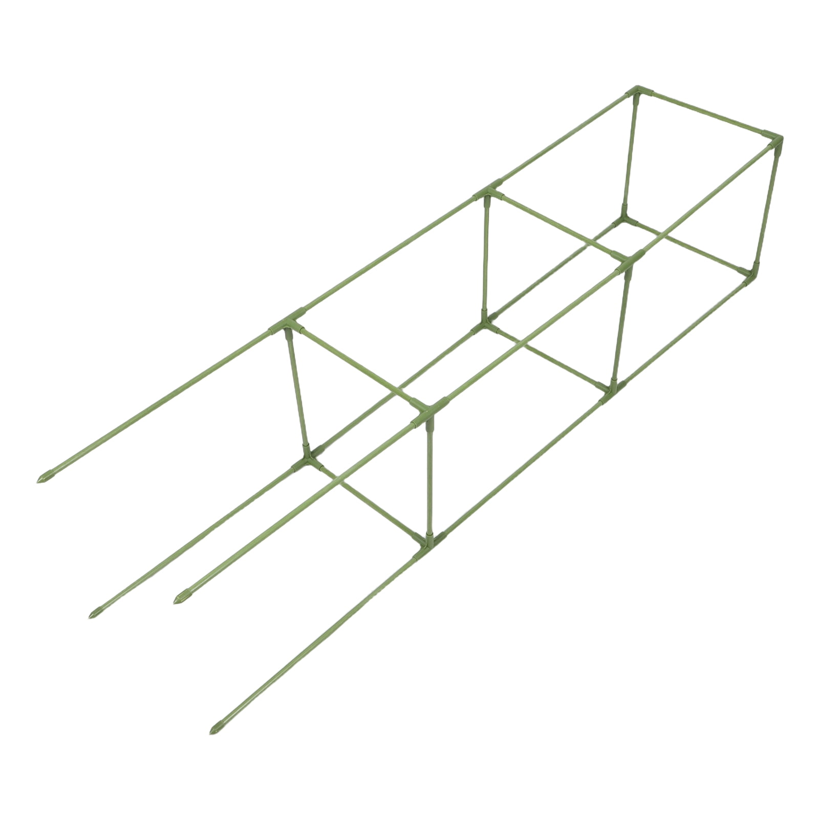ETHZZLE Weather Resistant Green Trellis Climbing Frame Support for Tomato Cucumber Plants, Garden Plant Holder