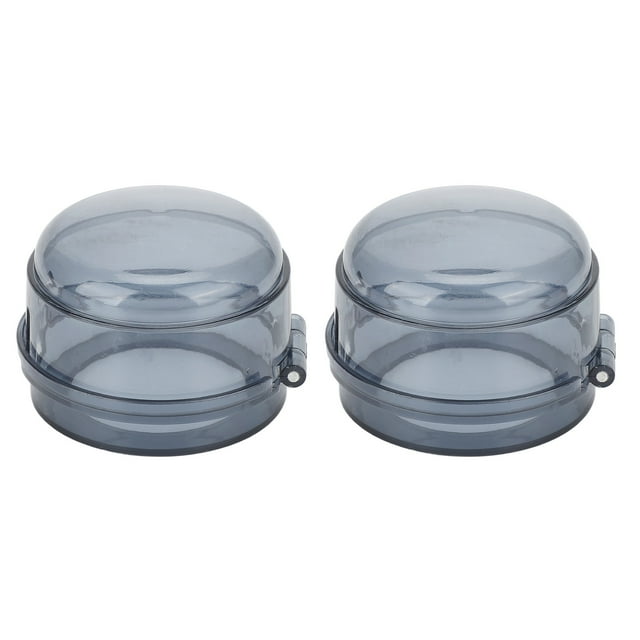 Child Proof Gas Stove Knob Covers PP Material High Temperature Easy To Install 2pcs For Home Kitchen