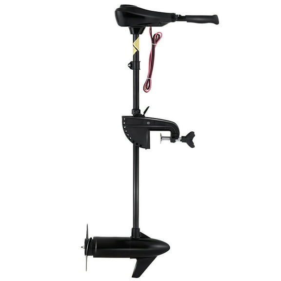Costway New 46lbs Freshwater Transom Mounted Trolling Motor 36" Shaft