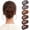 Leopard Print-A, variant on AWAYTR 6 PCS Oval Flat Hair Claw Clips for Women, Medium French Clips with Strong Grip, Non Slip Hair Clips for Thick & Thin Hair