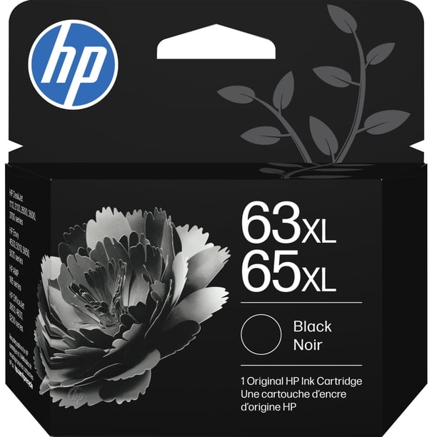 Cartucho de tinta HP 63XL 65XL negro de alto rendimiento