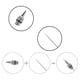 thumbnail image 2 of Boquilla de repuesto para aerógrafo, modelo de aguja de pulverización, accesorios para herramientas de reparación de aerógrafo, 0,3mm P8UARTS6XX, 2 of 5