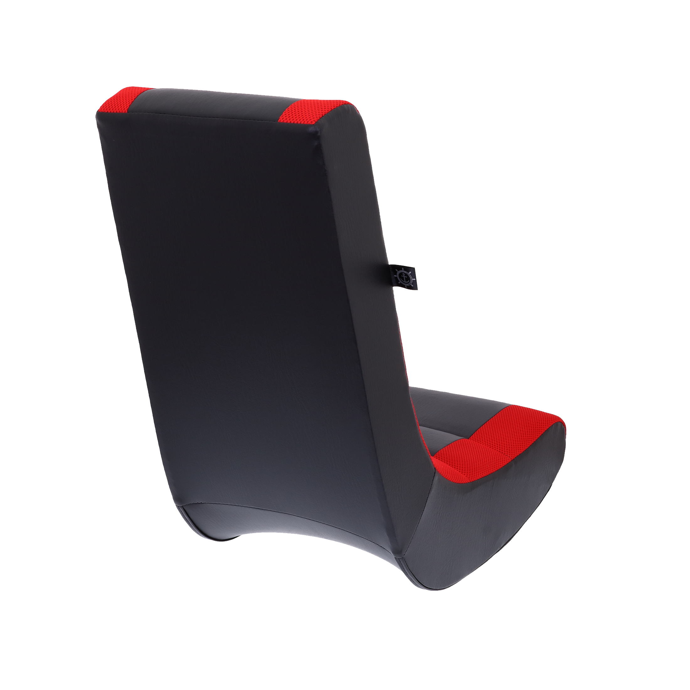 Crew Furniture Classic Video Rocker Gaming Chair, Kids, Black/Red photo 3