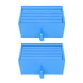 thumbnail image 2 of Car Garage Key Holder, Unique Opening Door Design Easy Wall Mount Installation Holds 4-6 Keys, Magnetic Organizer 2pcs ABS for Entryway and Garage, 2 of 7