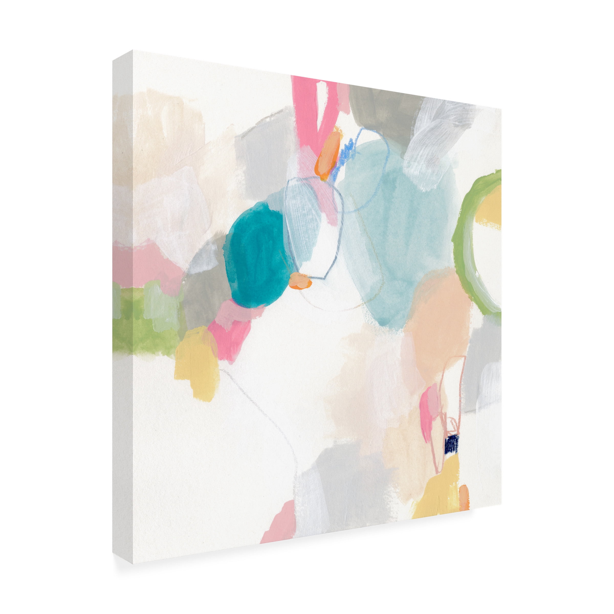 June Erica Vess 'Candy Jacket IV' Canvas Art