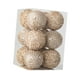 thumbnail image 2 of 12 bolas navideñas decorativas para decoración de interiores, colección para fiestas Champán dorado, 2 of 9