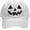 White, variant on Unisex Autumn Halloween Pumpkin Face Baseball Hat,White Jack-o lantern Pumpkin Embroidered Adjustable Spooky Season Cap