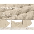 thumbnail image 5 of Fantaslook Women Tops V Neck Short Sleeve Shirts Dressy Casual Summer Tops Fashion Tunic Blouses, 5 of 8