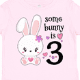 thumbnail image 4 of Inktastic Somebunny is Three-third Birthday Bunny Boys or Girls Toddler T-Shirt, 4 of 5