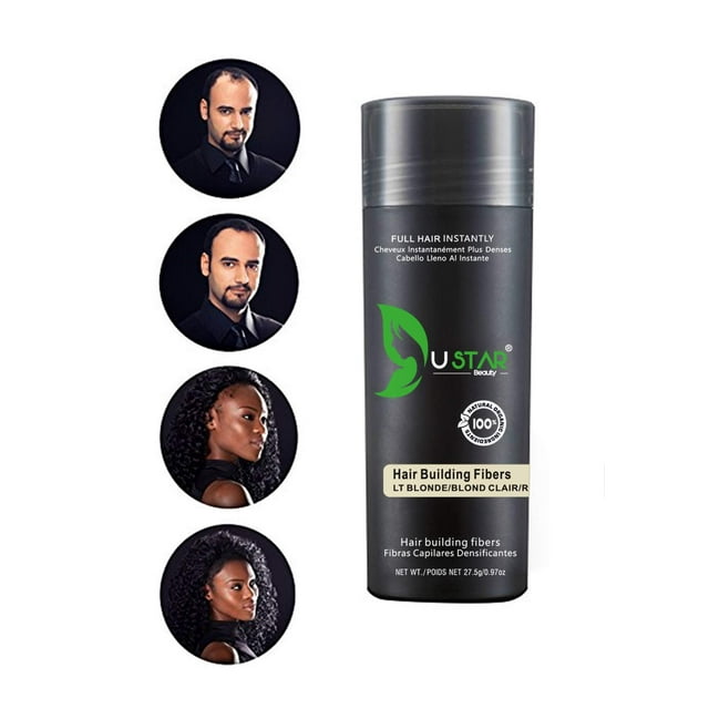 USTAR Fibres Constructrices pour les Cheveux Blond Pâle.97oz