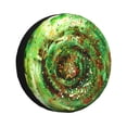thumbnail image 2 of 14'' Green Watercolor Art Tire Cover, Universal Spare Wheel Covers, Dust-Proof, Water-Proof, Sun-Proof and Corrosion-Proof, 2 of 9