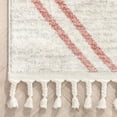 thumbnail image 5 of Well Woven Kennedy Reeve Modern Chevron Pattern Kids Pink Ivory 2'3" x 7'3" Runner Rug, 5 of 8