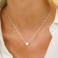 thumbnail image 2 of Turandoss 4 5 6 7 8 9 10 11 12 13 14 15 16 17 18 Year Old Birthday Gifts for Tween Teen Teenage Girl Gift Idea Dainty Wihte Gold Plated Tiny Heart Pendant Choker Necklace Women Cute Jewelry, 2 of 8