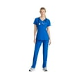 thumbnail image 6 of Skechers™ Vitality by Barco Charge Scrub Top for Women - Classic Fit, V-Neck Medical Top, 4-Way Stretch Women's Scrub Top, 6 of 8