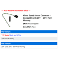 thumbnail image 2 of Wheel Speed Sensor Connector - Compatible with 2011 - 2017 Ford Mustang 2012 2013 2014 2015 2016, 2 of 2