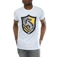 thumbnail image 3 of Harry Potter Mens Hufflepuff Crest Flat T-Shirt, 3 of 5