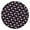 Black Pink Unicorn, variant on Black Cartoon Unicorn Pattern Round Fitted Tablecloth with Elastic Edge,Dining Table Cover Waterproof,Outdoor Round Tablecloth for Camping,Dining,Indoor and Outdoor