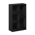 thumbnail image 3 of Furinno Luder 5-Cube No Tool Assembly Open Shelf, Blackwood, 3 of 7