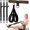 Black, variant on Upgraded Multifunction Pedal Resistance Band with Handle,Arm, Core/ABS, Leg Workout - Sit Up Exercise Equipment for Women Pink,Pedal Resistance Band with Handle