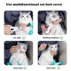 thumbnail image 4 of Cat Claw Protector Bath Feeding Bathing Shoes Foot Cover Anti-Scratch for Cats Pet Grooming Silicone Paw Nail Cover Boots ShopWise Round, 4 of 9
