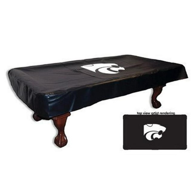 Holland Bar Stool BCV8KnsasS Kansas State Billiard Table Cover