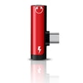 thumbnail image 5 of 2X Divisor de Adaptador Tipo C 2 en 1 para una Conector de Carga de Auriculares de Audio de 3,5 mm Conector de Cable Auxiliar para Auriculares-A, 5 of 5