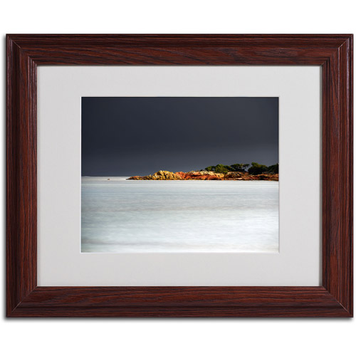 Trademark Fine Art "Deeper in the Dark" Canvas Art by Philippe Sainte-Laudy, Wood Frame