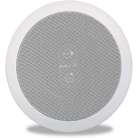 Polk Audio - RC6s In-Ceiling 6.5" Stereo Speaker - Dual Channel Experience | Best for Damp, Humid Indoor/Outdoor Placement - White
