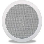 Polk Audio AW6000 6.5 Inch In Ceiling Dual Channel Indoor Outdoor Speaker, White