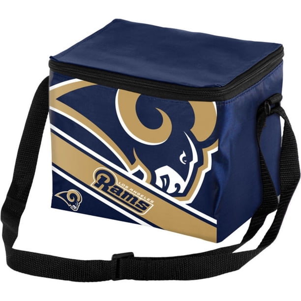 Forever Collectibles LA Rams - Bolsa para el almuerzo para hombre, azul, pequeña (17 in. - 22 in.)