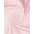thumbnail image 5 of INSPIRE CHIC Women's Satin Robe Silky Lace Trim Bridal Party Tie Waist Wedding Bridesmaid Dressing Gown S Pink, 5 of 6