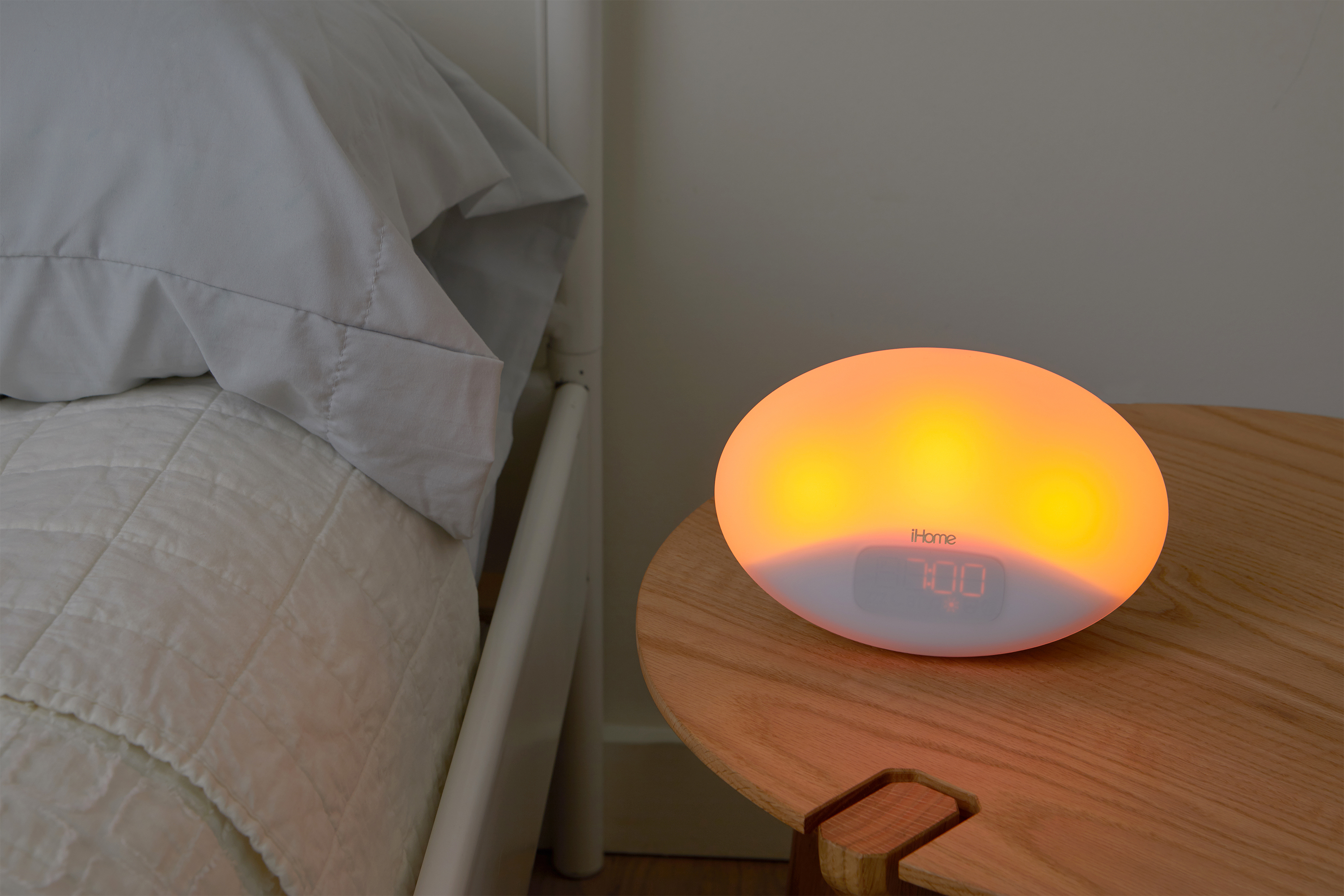 iHome Zenergy iZBT3 Bedside Sleep Therapy Machine with Bluetooth Speaker, Sunrise Wakeup and USB Charging - image 2 of 20