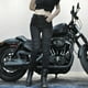 thumbnail image 5 of WILLBEST Pantalones de Motociclismo Para Mujer, Con Protección Contra Arañazos y Desgarros, Con Protector de Piernas Grueso y Cremallera, Vaqueros Deportivos Casuales Para Aventuras Diarias., 5 of 9