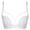 White, variant on Sexy Pure Desire Lace Half Cup Bra For Women Thin Small Push Up Sagging Beautiful Back Bra