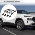 thumbnail image 2 of Reemplazo de manijas de puerta exteriores delanteras, traseras izquierda y derecha para Hyundai Santa Fe 2007-2012, duraderas, ABS, 1 juego, 2 of 6