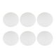 thumbnail image 1 of WORGEOUS 6PCS 25CM Tablero de dibujo de lienzo redondo Tablero de pintura de arte premium Artista Tablero de lienzo de forma redonda Tablero de dibujo de lienzo de pintura al óleo (Blanco）, 1 of 8