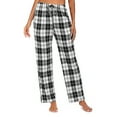 thumbnail image 2 of Posijego Womens Plaid Pajama Pants Low Rise Drawstring Yoga Lounge Pj Pants Lightweight Bottoms Pants, 2 of 5