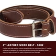 thumbnail image 2 of Cinturón de trabajo de piel Occidental Leather OxyRed Large, 2 of 5