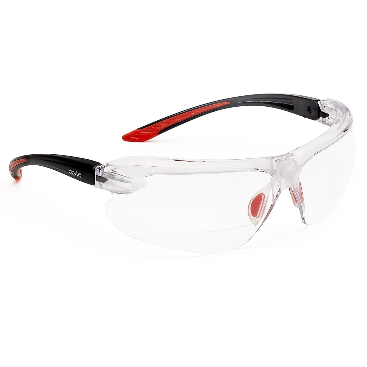 BOLLE SAFETY Safety Reading Glasses,+1.50,Clear 40187