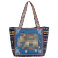 thumbnail image 4 of Bolso de hombro artístico pequeño y exquisito para estudiantes, bolso de lona sencillo para mujer, bolso de mano bordado, bolso de mujer, 4 of 5